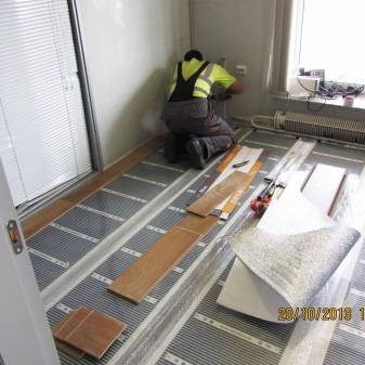 Infrapuna küttekile põrandaküte