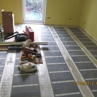 Infrapuna küttekile põrandaküte