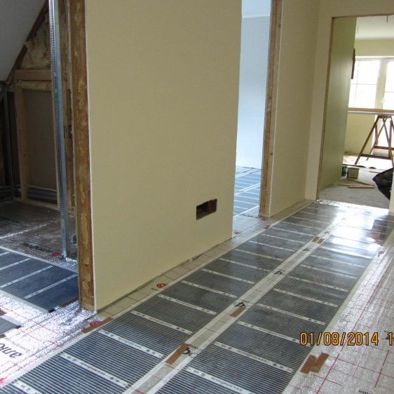 Infrapuna küttekile põrandaküte