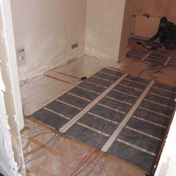 Infrapuna küttekile põrandaküte